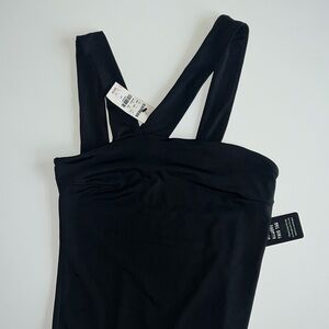 Express black body suit